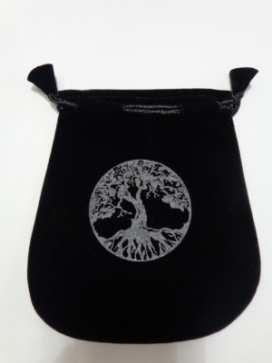 Tree of Life Velvet Pouch